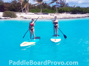 Paddleboarding in the pristine waters of the Turks and Caicos Islands with PaddleBoadProvo